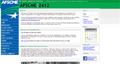 Desktop Screenshot of afscmelocal2412.union-local.org